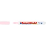 Marqueur Craie Liquide 4085 Rose Pastel Pointe Ronde 1-2 mm x 10 EDDING