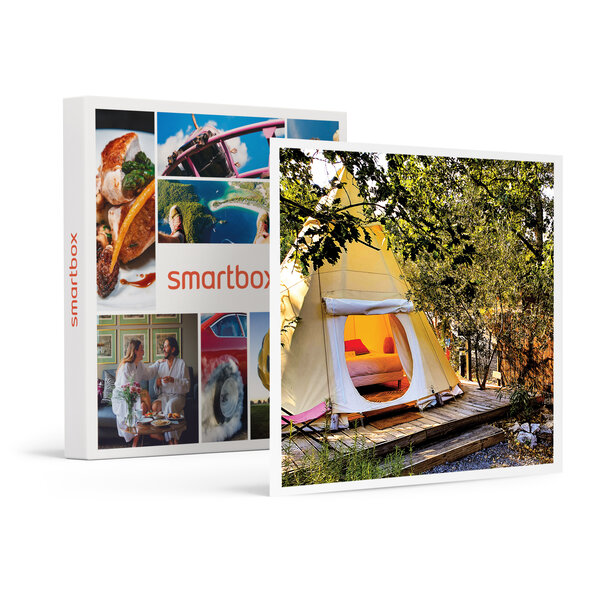 SMARTBOX - Coffret Cadeau 2 jours insolites en tipi avec accès illimité au spa privatif en Ardèche -  Séjour