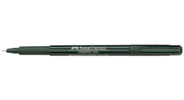Stylo feutre extra-fin Finepen 1511 0,4 mm Noir FABER-CASTELL