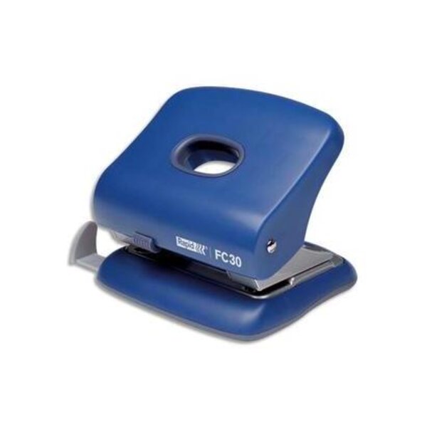 Perforateur FC30 2 trous bleu . Capacité 30 feuilles RAPID