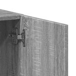 vidaXL Armoire de classement sonoma gris bois d'ingénierie