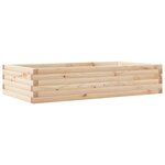 vidaXL Jardinière 110x60x23 cm bois de pin massif