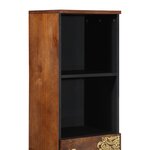 vidaXL Buffet 38x33x160 cm en bois massif de manguier
