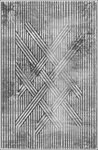 Tapis de salon FISUN 160 x 230 cm - Gris