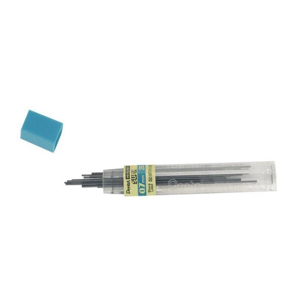Étui de 12 mines 2B 0 7 mm Pentel