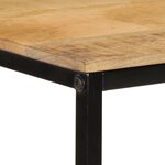 vidaXL Bibliothèque 70x35x110 cm Bois massif manguier brut