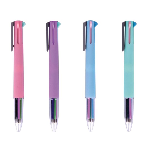 Un stylo multi bille couleur pastel aléatoire decadry by apli