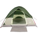 vidaXL Tente de camping à dôme 4 personnes vert imperméable