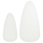 vidaXL Ensemble de tables basses 2 Pièces Bois de pin massif Blanc