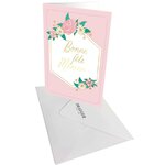 Carte Fête Des Mères Rose "bonne Fête Maman" - Draeger paris