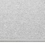 vidaXL Tapis de couloir Gris clair 80x400 cm