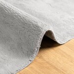 vidaXL Tapis HUARTE à poils courts doux et lavable gris 60x110 cm