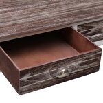 vidaXL Table basse Marron 100x50x45 cm Bois