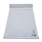 Lot de 50 pochettes ( enveloppes ) à bulles h/8 : 260 x 360 mm en kraft blanc