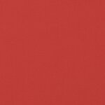 vidaXL Coussins de banc jardin lot de 2 rouge 100x50x7 cm tissu Oxford