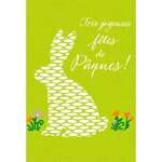 Carte De Pâques - Lapin Magique - Draeger paris