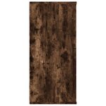 vidaXL Bibliothèque/Buffet Chêne fumé 66x30x98 cm Bois d'ingénierie