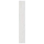 vidaXL Bibliothèque/Séparateur de pièce Blanc 100x30x200 cm Pin massif