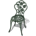 Jeu de bistro 3 pièces aluminium coulé vert 02_0014490