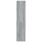 vidaXL Bibliothèque/Séparateur de pièce Sonoma gris 40x30x135 cm