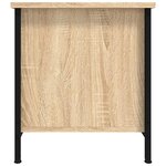 vidaXL Meuble TV chêne sonoma 100x40x45 cm bois d'ingénierie