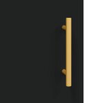 vidaXL Armoire murale noir 69 5x34x90 cm
