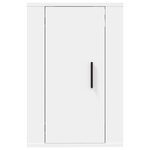 vidaXL Meubles TV muraux 2 Pièces Blanc 40x34 5x60 cm