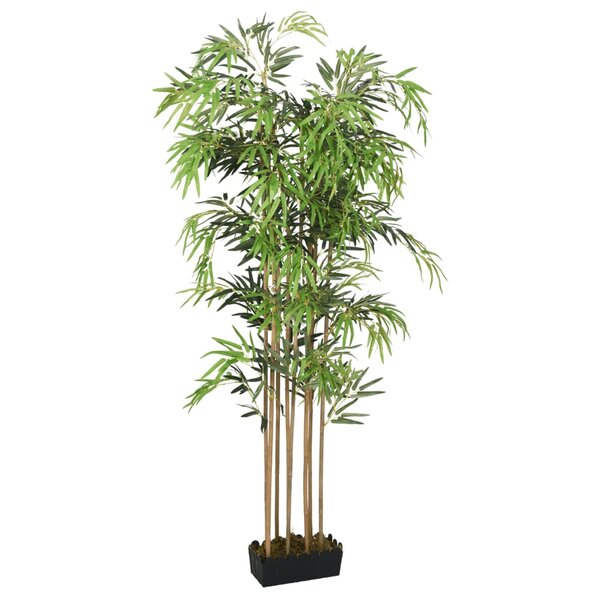 vidaXL Bambou artificiel 1605 feuilles 180 cm vert
