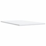 vidaXL Sommier à lattes de lit avec matelas noir 120x190 cm velours