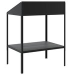 vidaXL Support pour plantes anthracite 75 5x54 5x100cm acier galvanisé