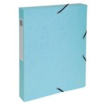 Boite De Classement Exabox Dos 60mm Carte Lustrée Aquarel - A4 - Couleurs Assorties - X 8 - Exacompta