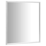 vidaXL Miroir Argenté 60x60 cm