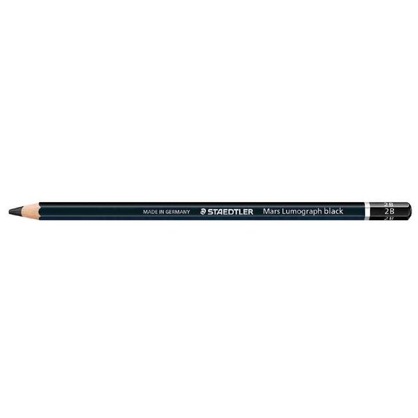 Crayon mars lumograph black  degré de dureté: hb staedtler