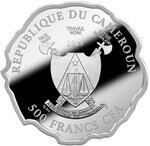 Pièce de monnaie en Argent 500 Francs g 16.81 Millésime 2025 BORN TO BE HAPPY