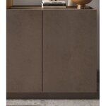Buffet haut FIRENZE - Bronze et chêne Mercure - 3 portes/design
