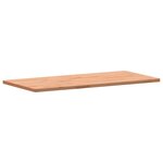 vidaXL Dessus de bureau 115x55x2 5 cm bois massif de hêtre