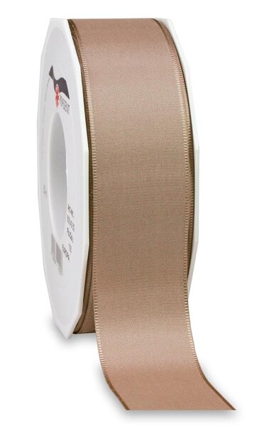 Ruban tissé - europa 50-m-rouleau 40 mm taupe
