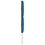 vidaXL Tête de lit Chic en motifs de blocs de diamant bleu marine 140 cm Velours