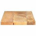 vidaXL Dessus de table 40x20x3 8 cm rectangulaire bois massif manguier