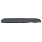 vidaXL Coussin de palette pour banc Anthracite 150x40x8 cm en tissu Oxford