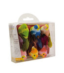 Oiseaux décoratifs mini (sur pince) 6 pièces