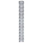 vidaXL Clôture de jardin Acier galvanisé 50x1 25 m Argenté