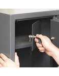 THIRARD - Armoire à fusils Monteria  fermeture électronique à code  4 pênes  capacité de 10 fusils