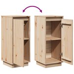 vidaXL Buffet 31 5x34x75 cm Bois massif de pin