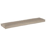 vidaXL Coussins de palette pour banc 2 Pièces Taupe 180x40x8 cm Tissu Oxford