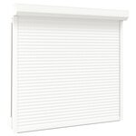 vidaXL Volet roulant aluminium 160x150 cm blanc