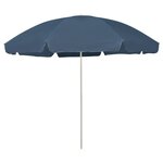 vidaXL Parasol de plage Bleu 300 cm
