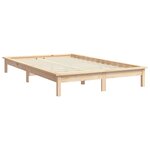 vidaXL Cadre de lit 160x200 cm bois de pin massif