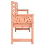 vidaXL Banc de jardin 203 5x48x91 5 cm bois massif de douglas