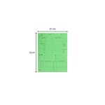 Paquet De 25 Dossiers De Procédure Carte Lustrée 25x32cm - Tilleul - X 5 - Exacompta